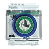 Horloge analogique avec réserve de marche 150 h, 220 VAC, 3 unités d'encombrement