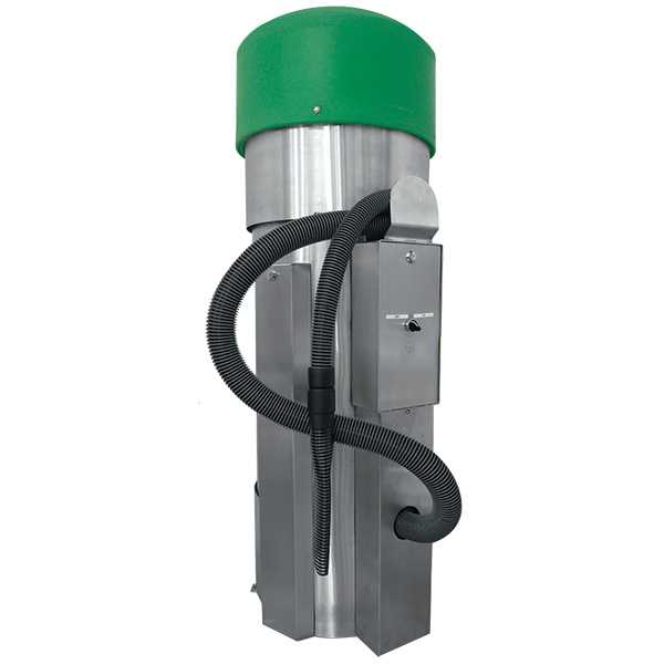 Aspirateur circulaire Tempest sans monnayeur à turbine monophasée 2.2 kW
