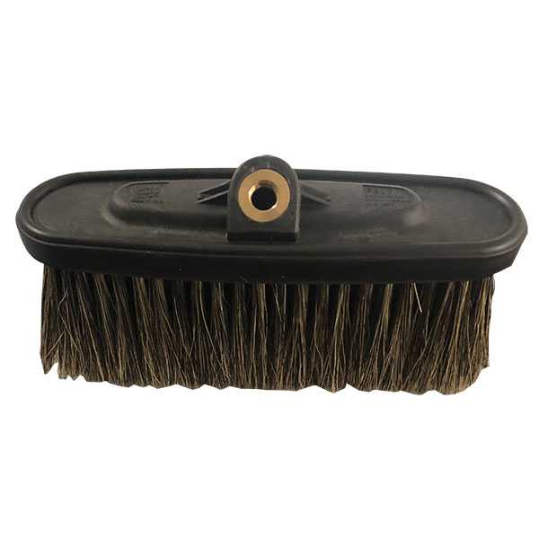 Lot de 5 brosses à poils longs naturels avec support en PVC 1/4