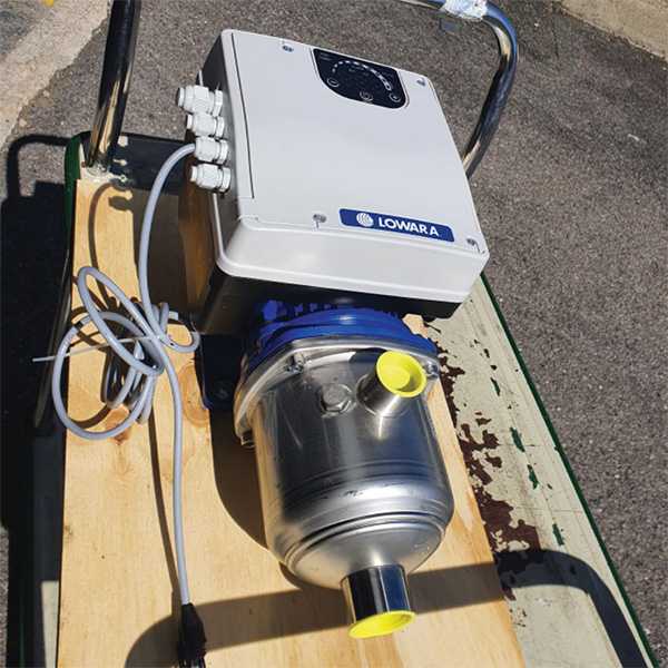 Pompe de relevage Lowara à vitesse variable