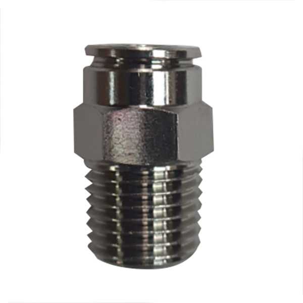 Piquage droit DN6 M1/4 en inox